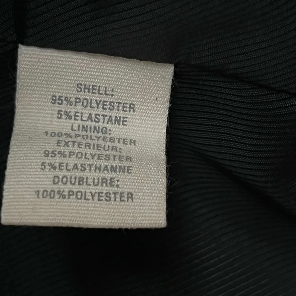 VINTAGE Elizabeth and James blazer - black, double breasted, ruched sleeves - Picture 15 of 16